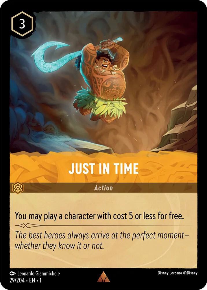 Just in Time card image