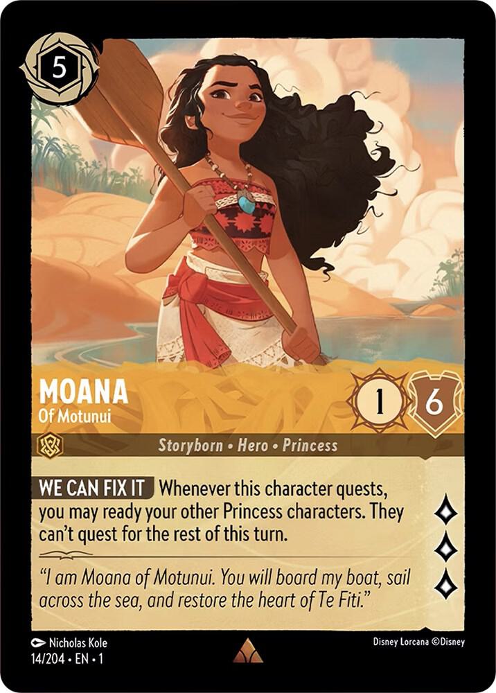Moana - Of Motunui card image
