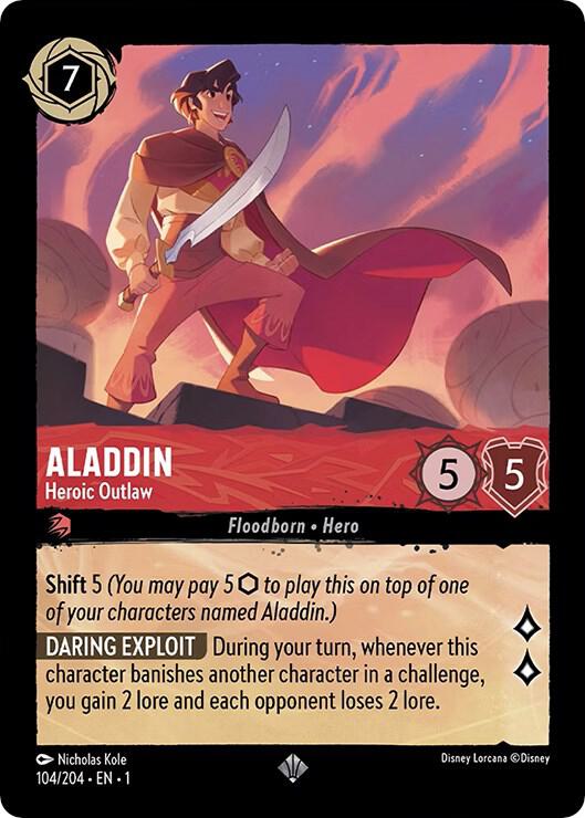 Aladdin - Heroic Outlaw card image
