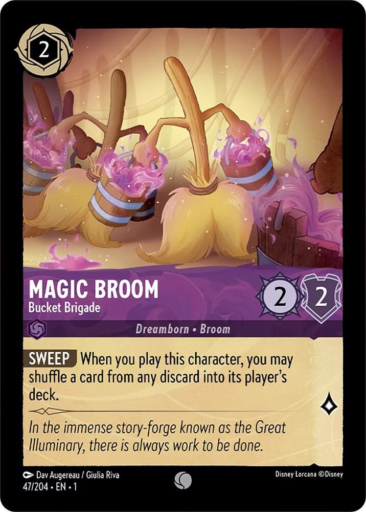 Magic Broom - Bucket Brigade card image