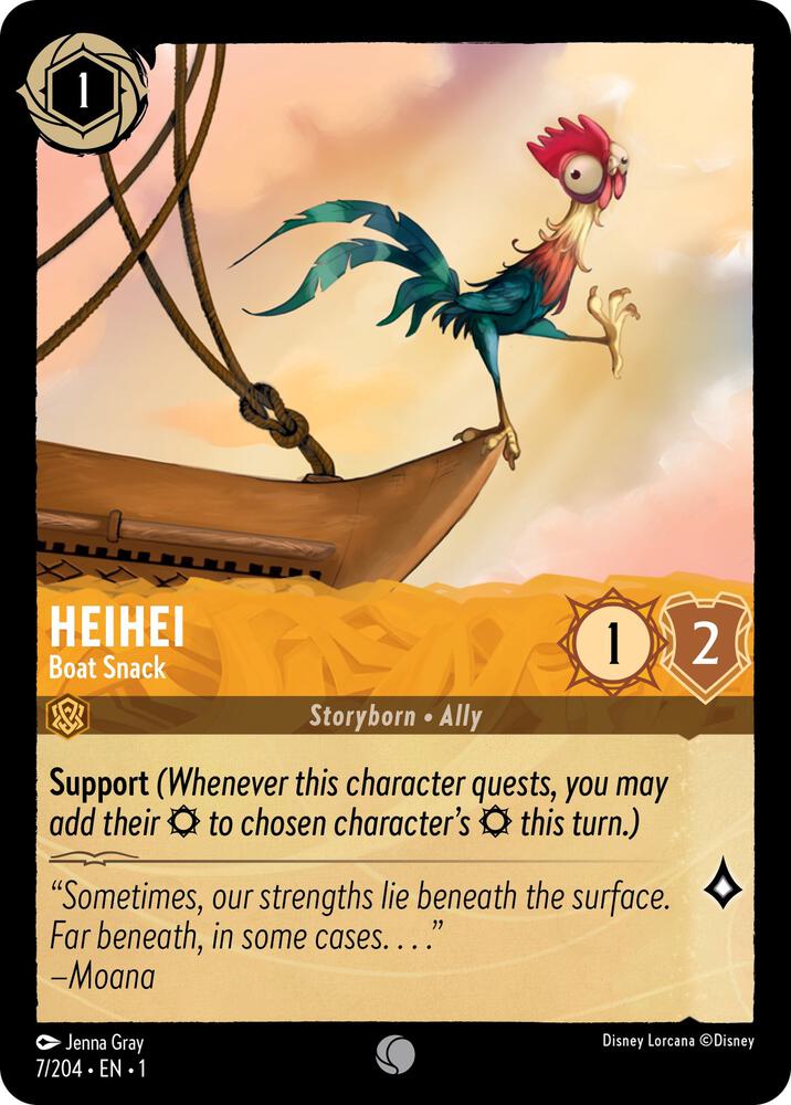 Heihei - Boat Snack card image