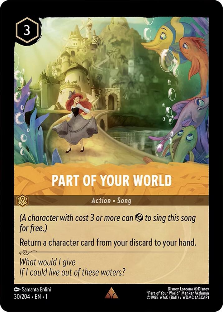 Part of Your World card image