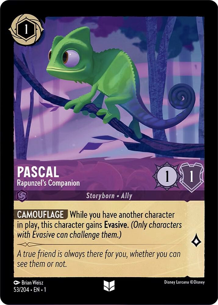 Pascal - Rapunzel's Companion card image