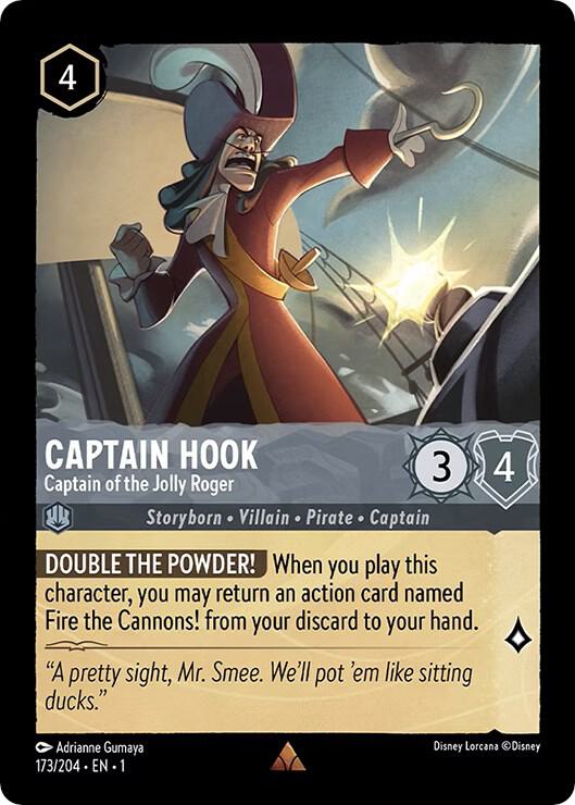 Captain Hook - Captain of the Jolly Roger card image