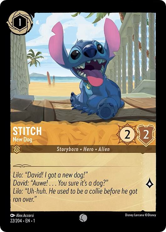 Stitch - New Dog card image