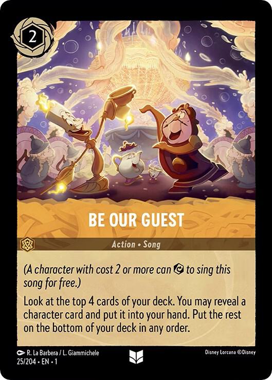 Be Our Guest card image