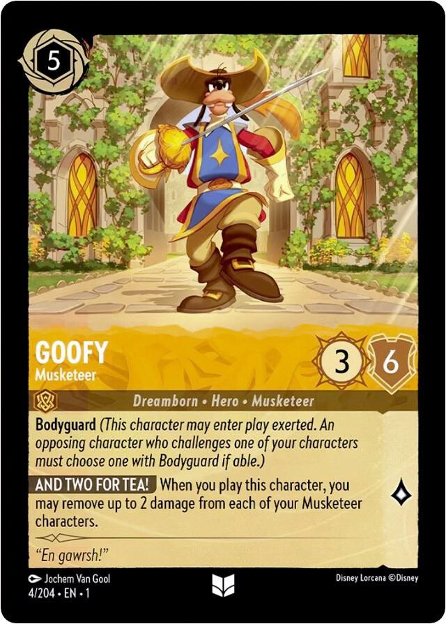 Goofy - Musketeer card image