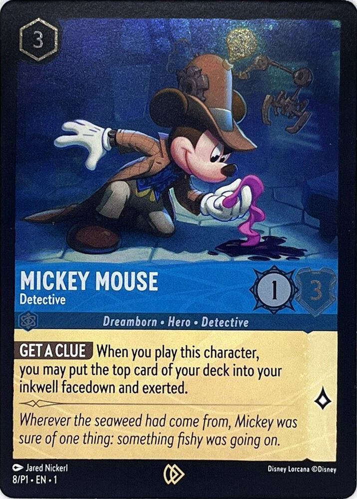 Mickey Mouse - Detective card image