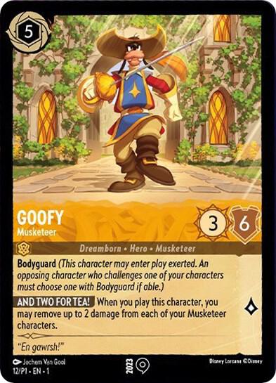 Goofy - Musketeer card image