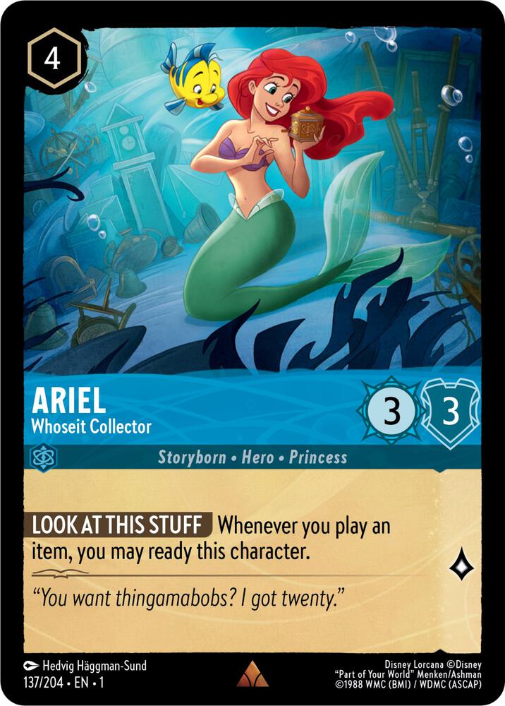 Ariel - Whoseit Collector card image