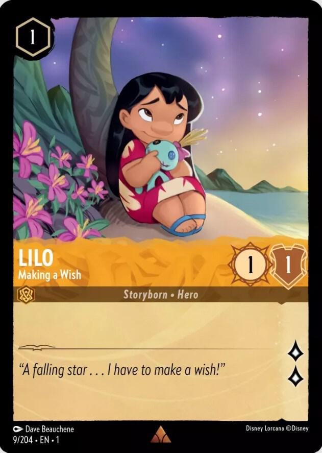 Lilo - Making a Wish card image