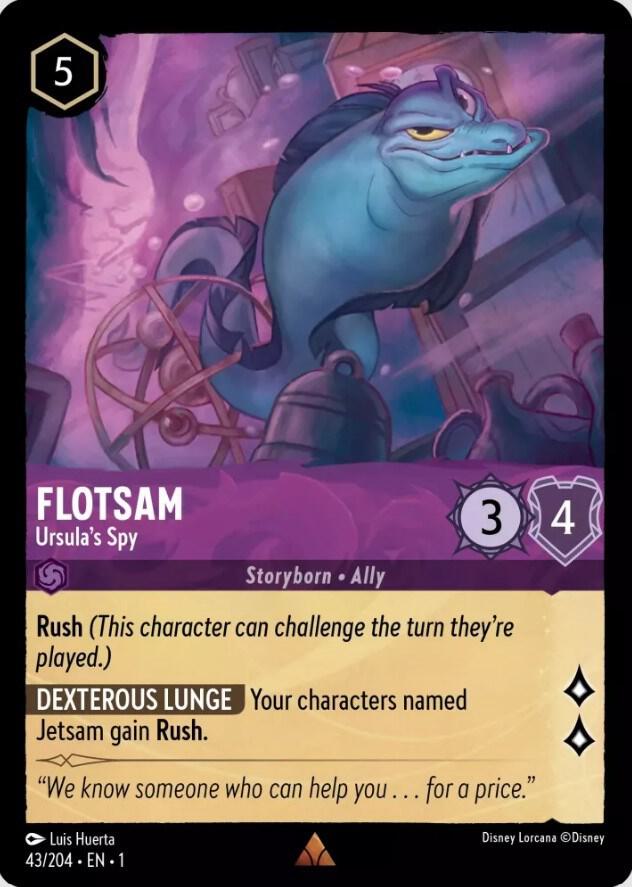 Flotsam - Ursula's Spy card image