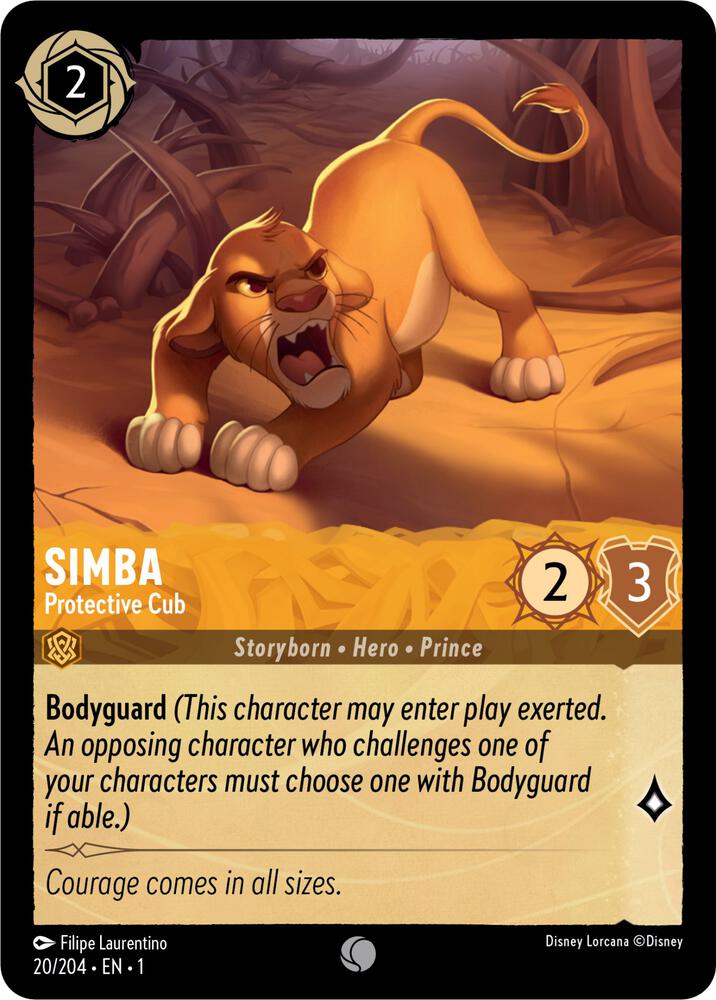 Simba - Protective Cub card image