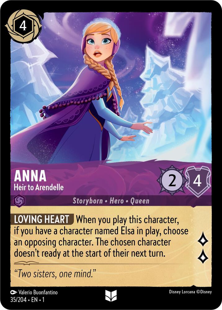 Anna - Heir to Arendelle card image