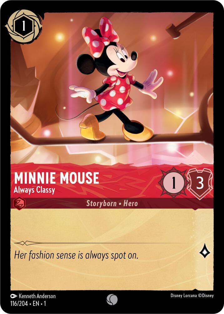 Minnie Mouse - Always Classy card image