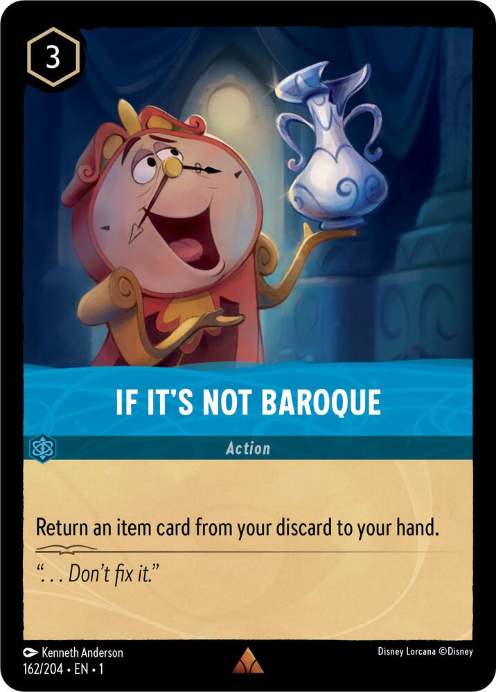 If It's Not Baroque card image