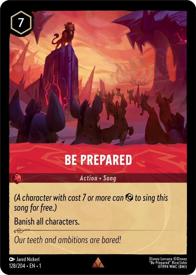 Be Prepared card image