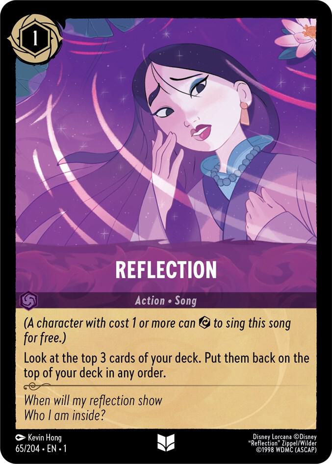 Reflection card image