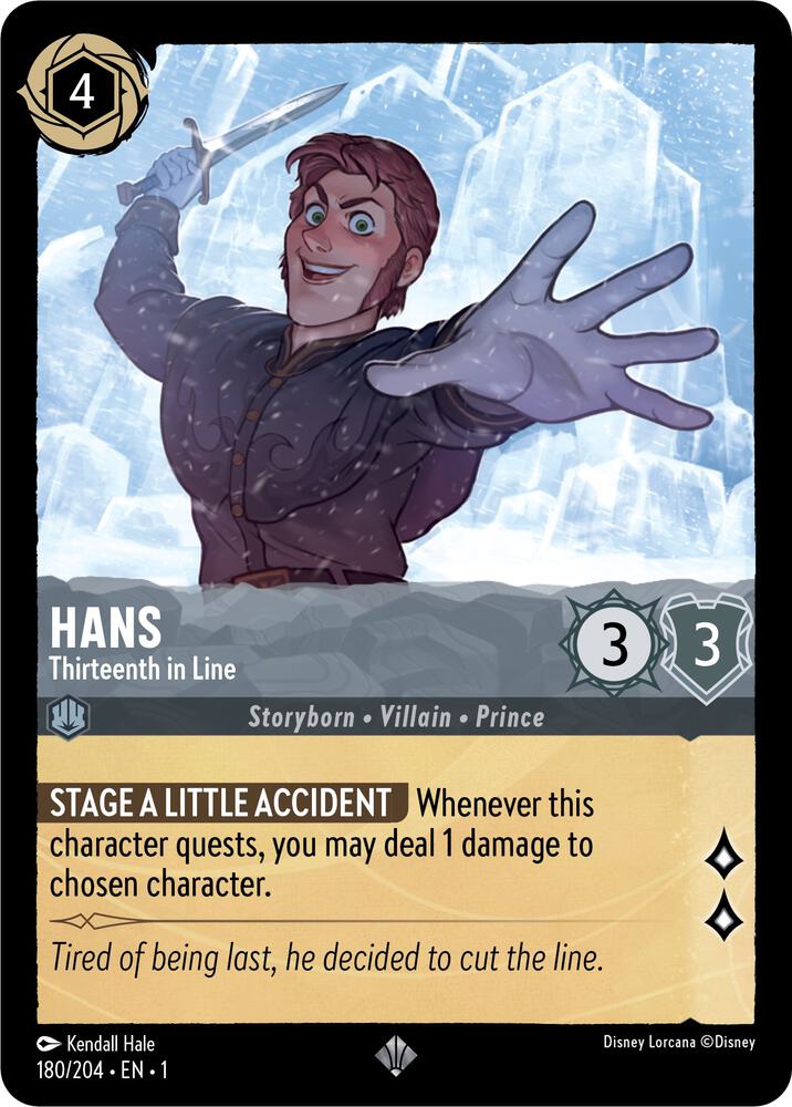 Hans - Thirteenth in Line card image