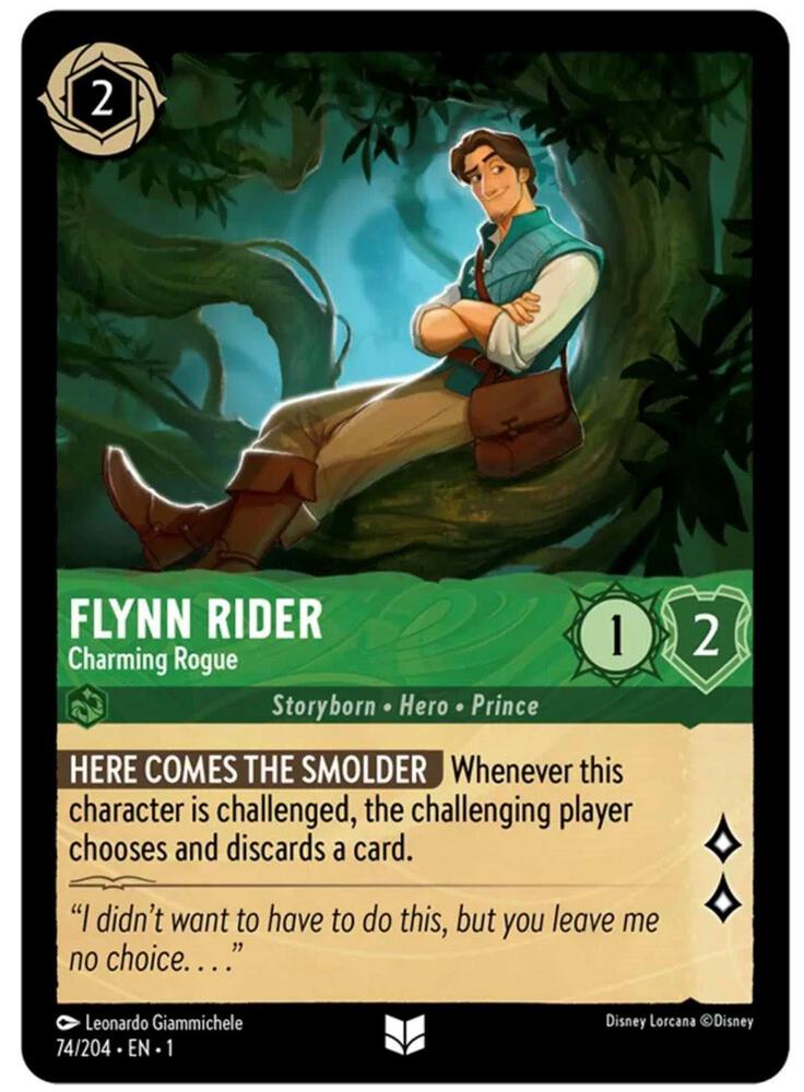 Flynn Rider - Charming Rogue card image