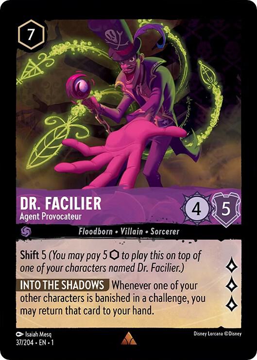 Dr. Facilier - Agent Provocateur card image