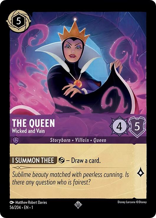 The Queen - Wicked and Vain card image