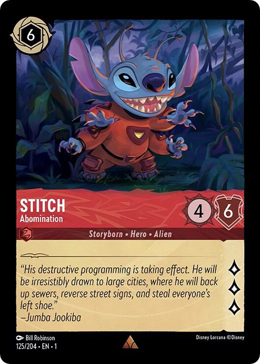 Stitch - Abomination card image