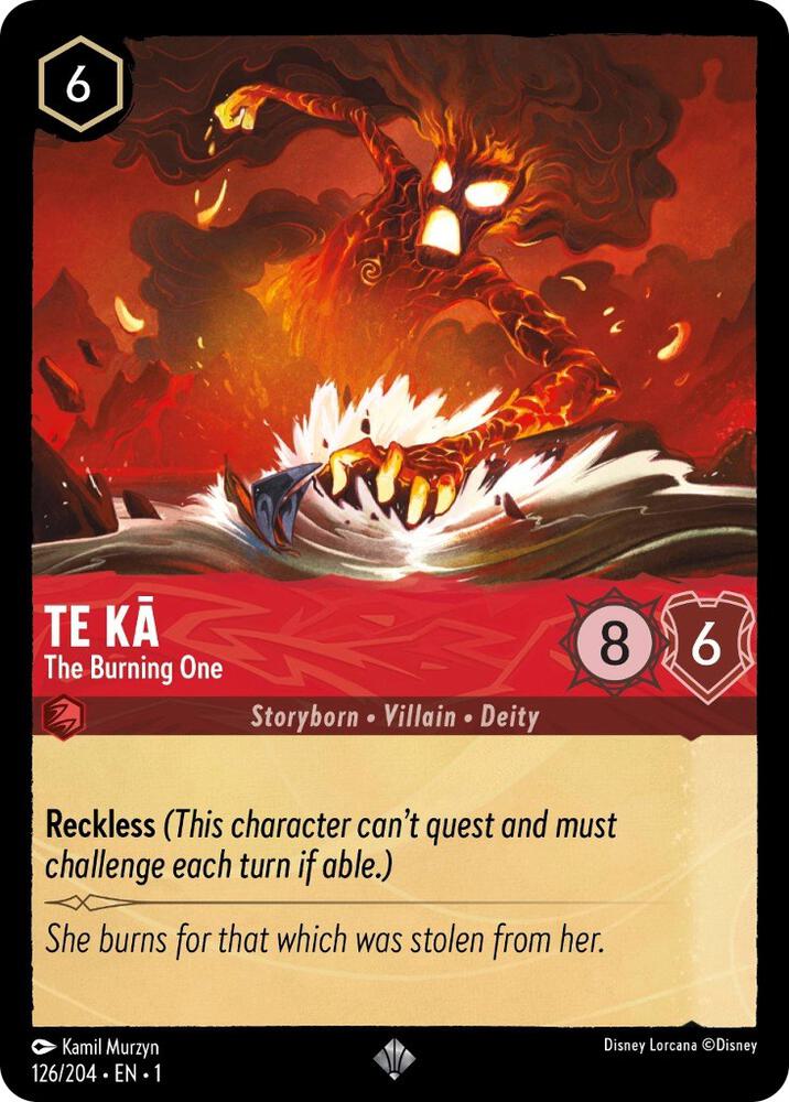 Te Ka - The Burning One card image
