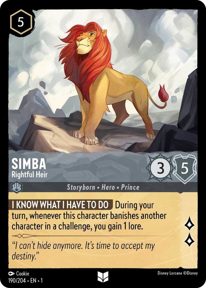 Simba - Rightful Heir card image