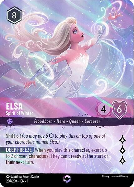 Elsa - Spirit of Winter (Enchanted) card image