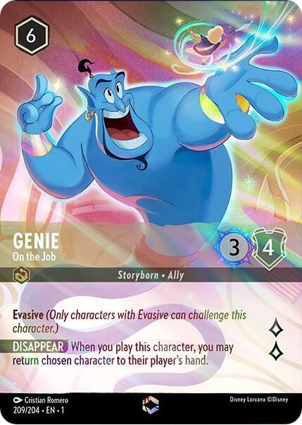 Genie - On the Job (Enchanted) card image