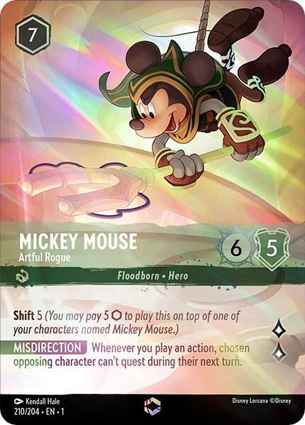 Mickey Mouse - Artful Rogue (Enchanted) card image
