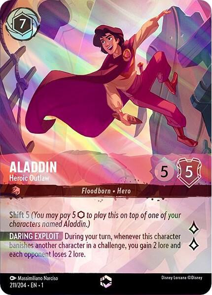 Aladdin - Heroic Outlaw (Enchanted) card image