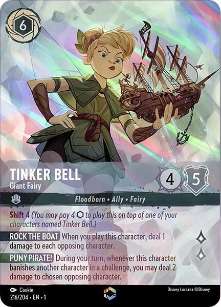 Tinker Bell - Giant Fairy (Enchanted) card image