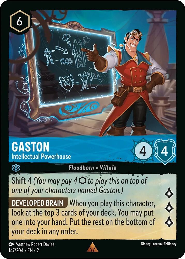 Gaston - Intellectual Powerhouse card image