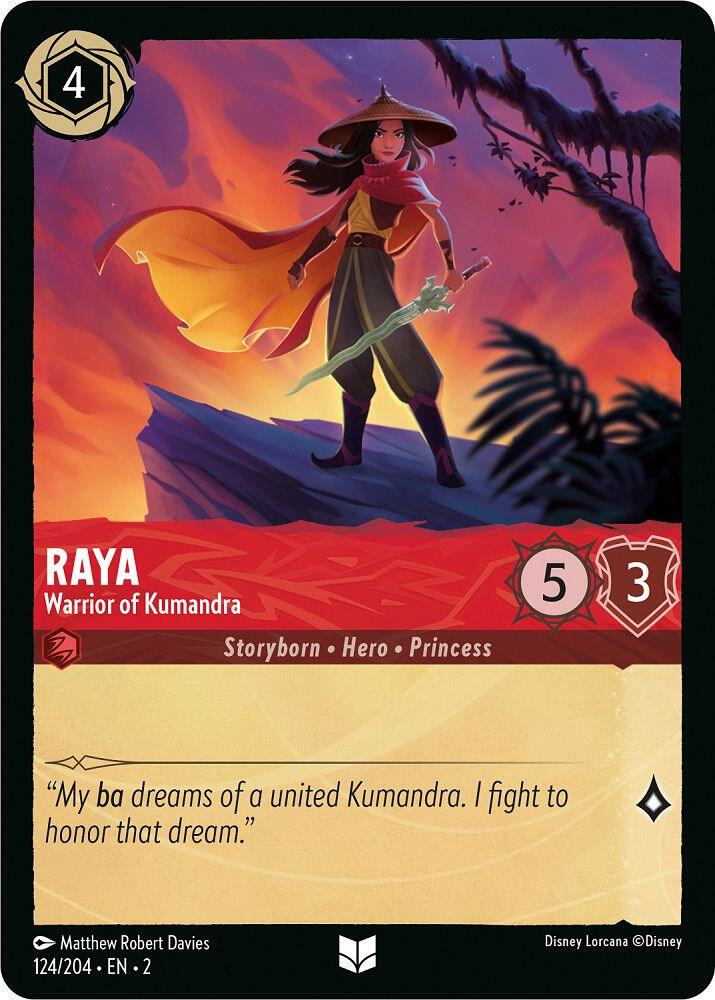 Raya - Warrior of Kumandra card image