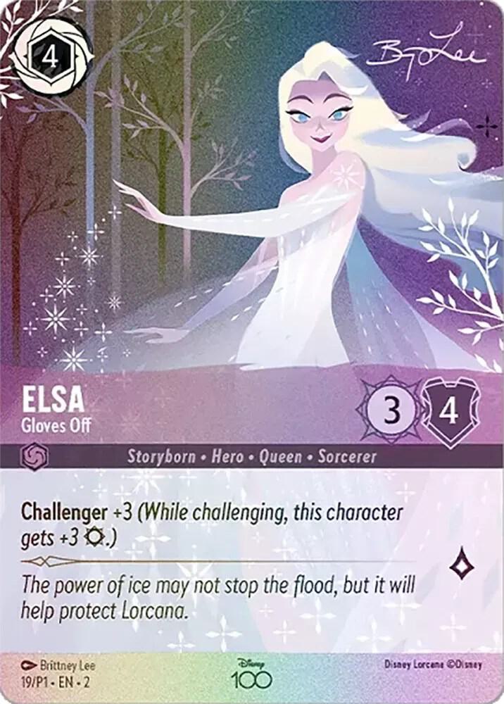 Elsa - Gloves Off (Alternate Art) card image