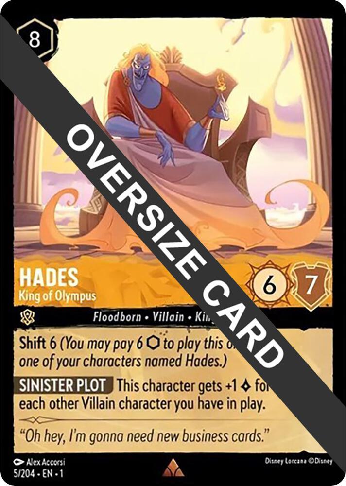 Hades - King of Olympus (Oversized) card image
