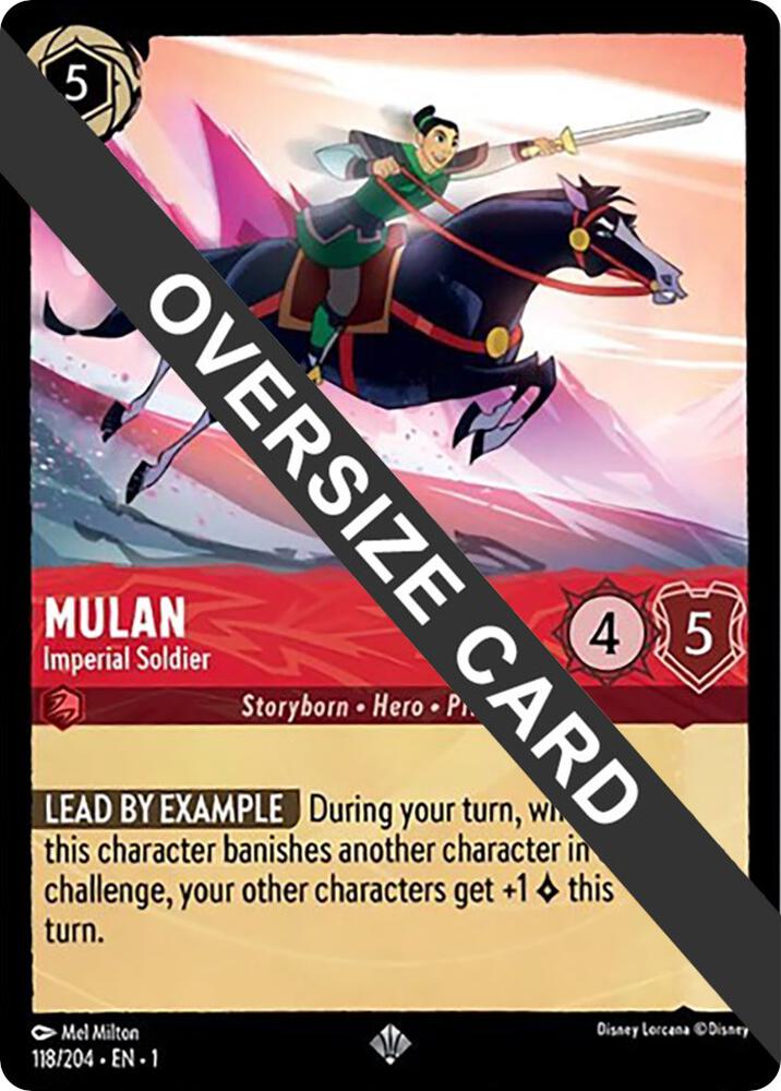Mulan - Imperial Soldier (Oversized) card image