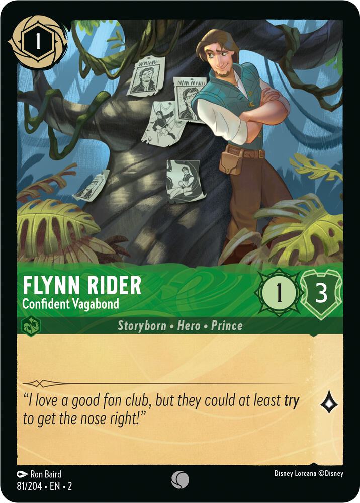Flynn Rider - Confident Vagabond card image