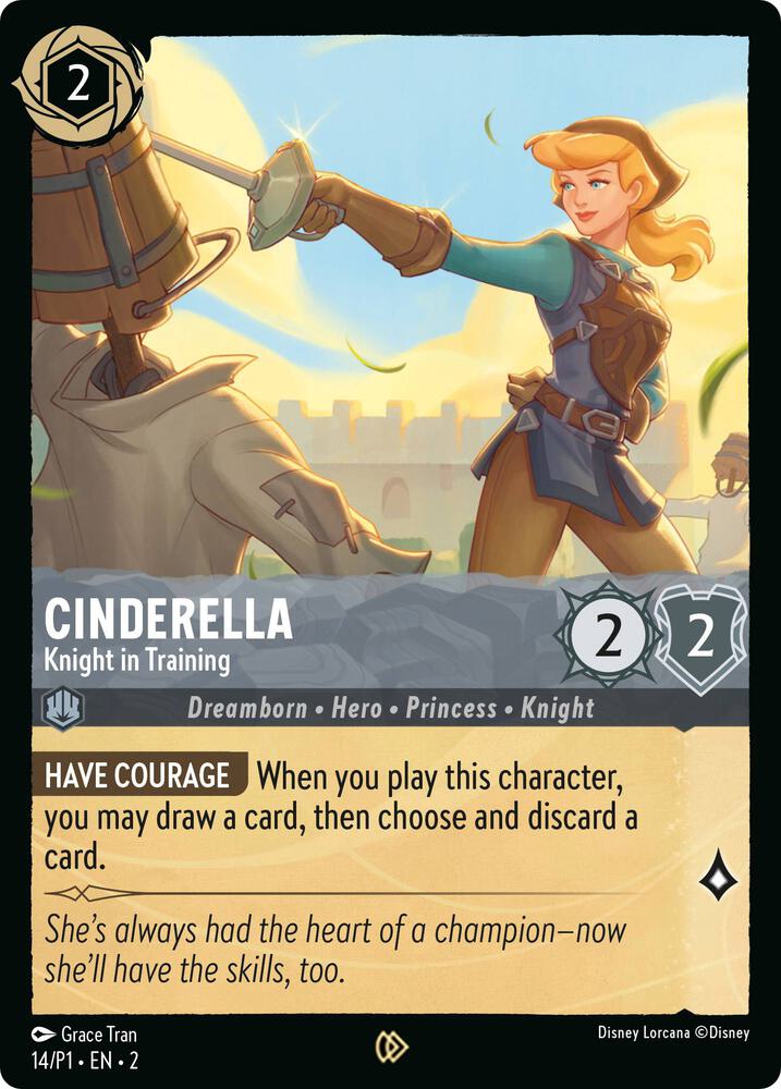 Cinderella - Knight in Training card image