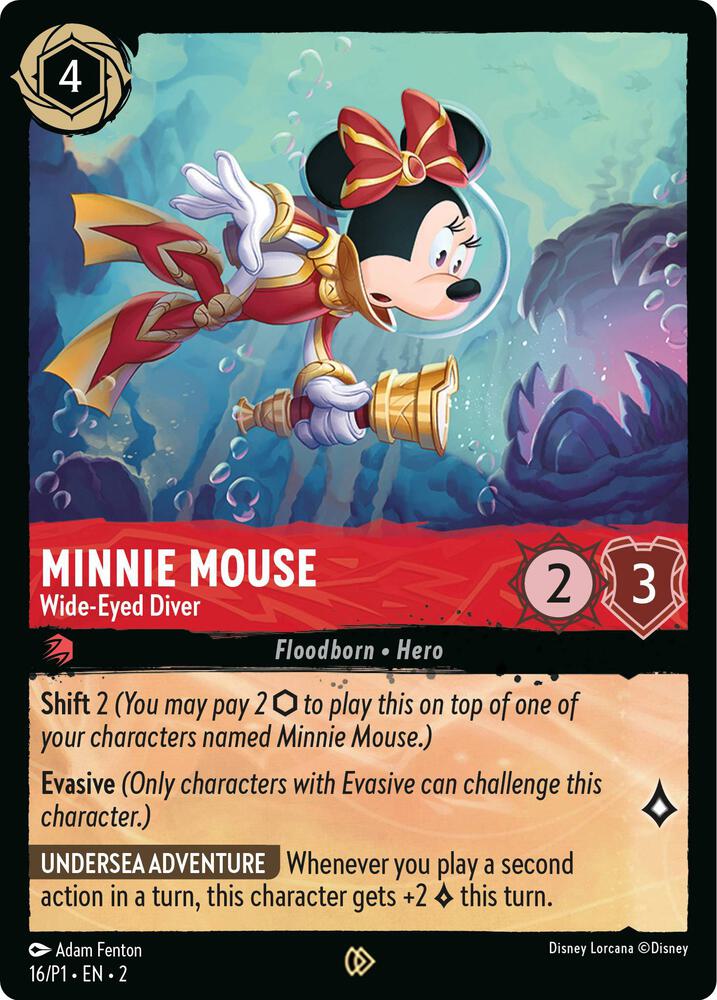 Minnie Mouse - Wide-Eyed Diver card image