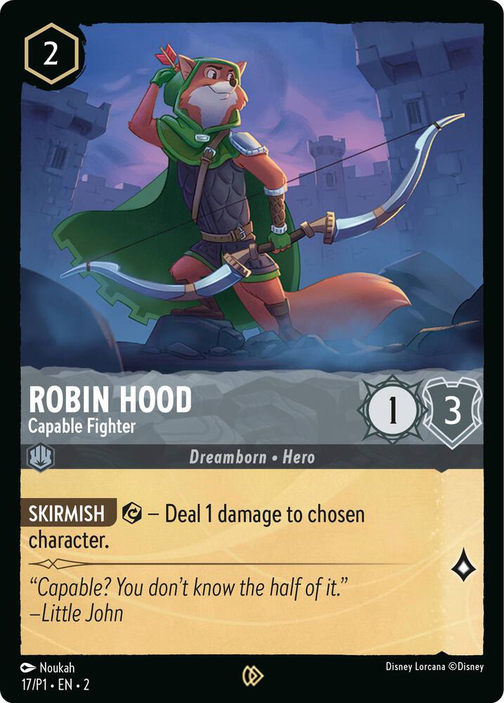 Robin Hood - Capable Fighter card image