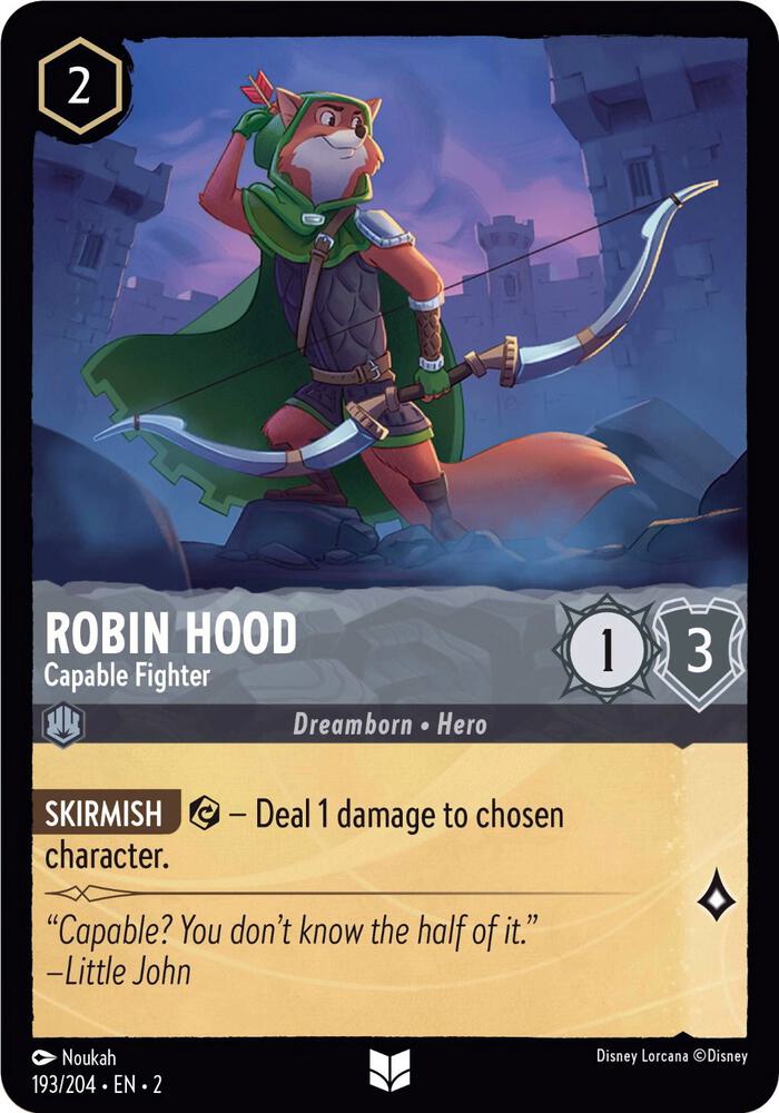 Robin Hood - Capable Fighter card image