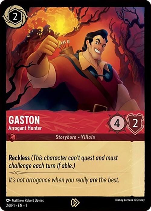 Gaston - Arrogant Hunter card image