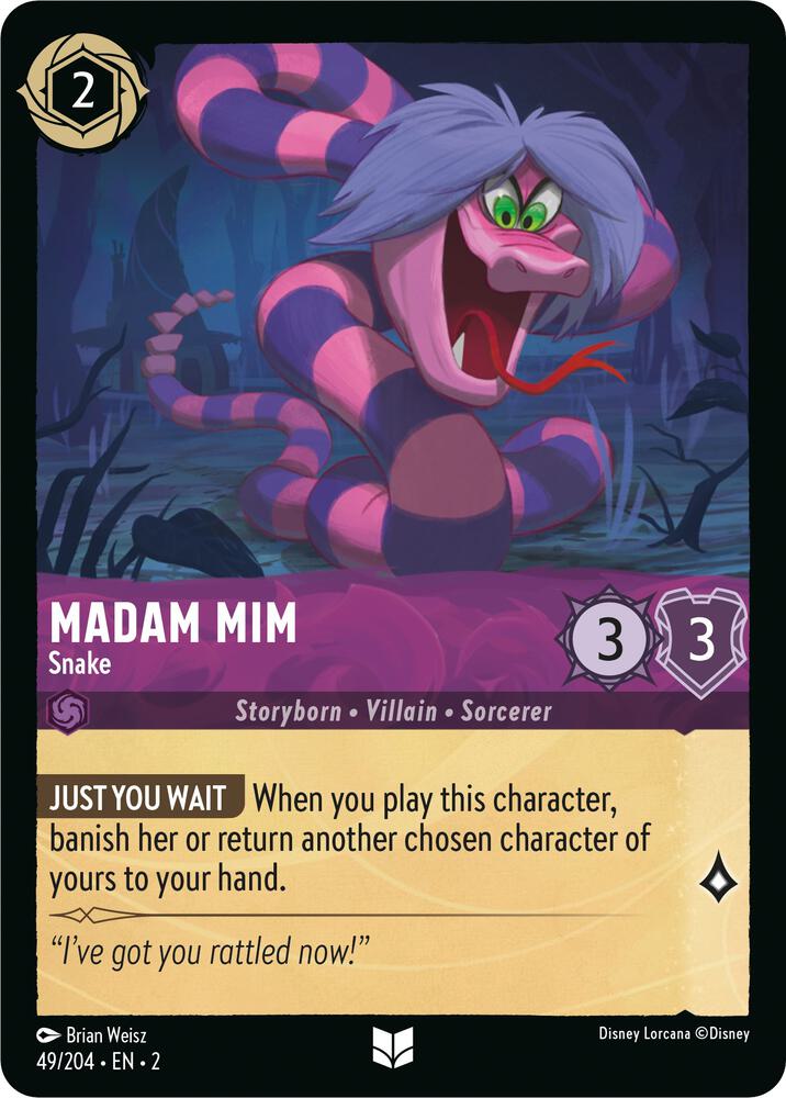 Madam Mim - Snake card image