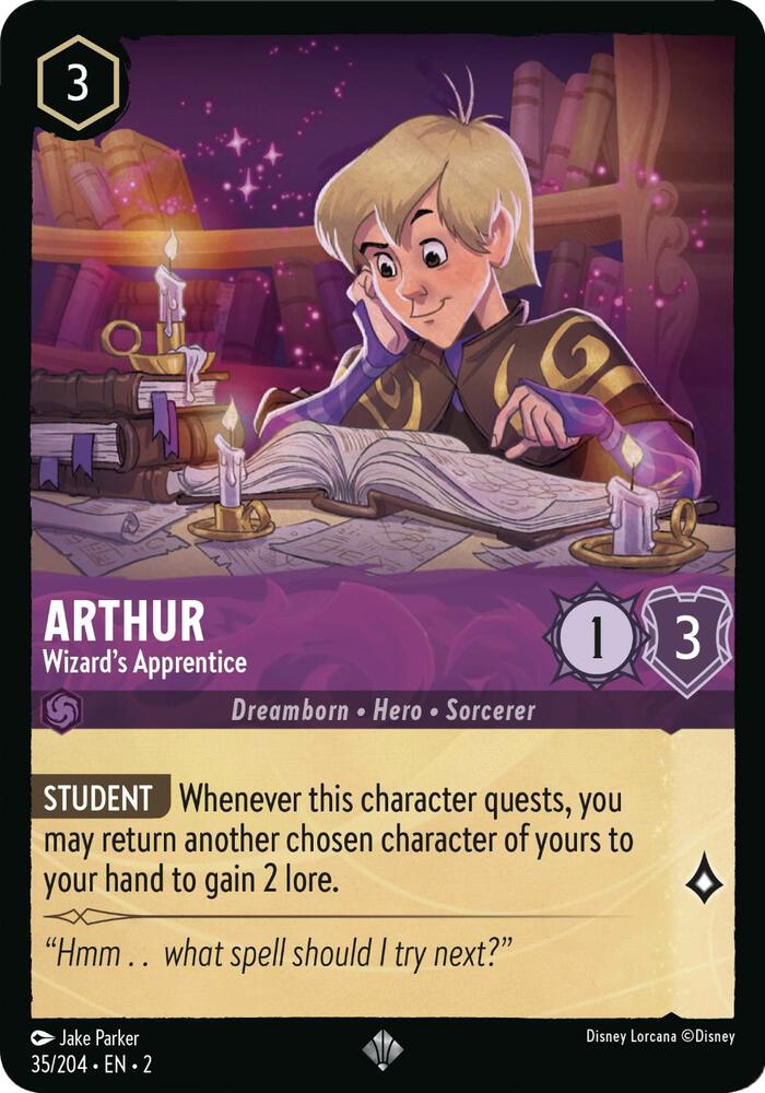 Arthur - Wizard's Apprentice card image