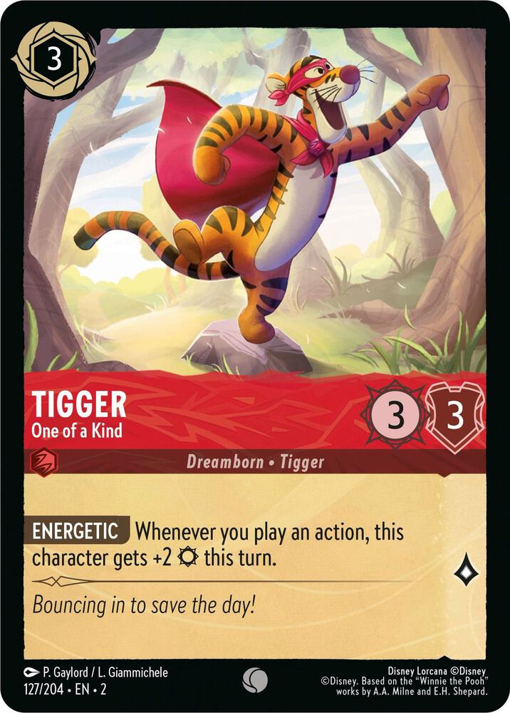 Tigger - One of a Kind card image
