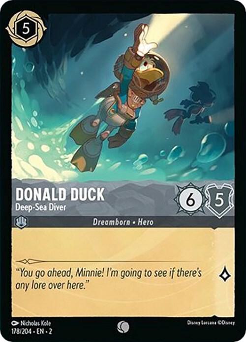 Donald Duck - Deep-Sea Diver card image