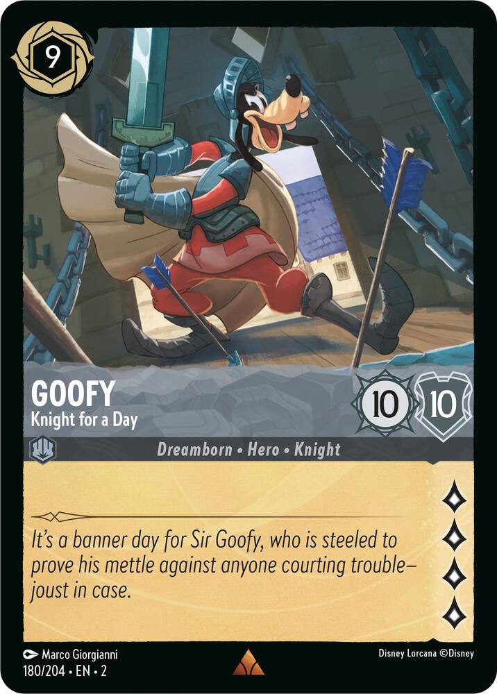 Goofy - Knight for a Day card image